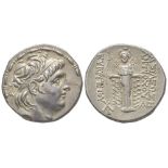 GREEK COINS - Antiochos VII Euergetes 138-129 BC. Tetradrachm, Mallos, AG [...]