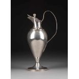 HOHE WEINKANNE Wohl Berlin, Meister Johann George Fournier II (ca. 1750-1828), um 1800 Silber,