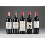 DIVERSE WEINE CHÂTEAU LATOUR GRAND VIN 1986 PAUILLAC (1 Flasche, ts), CHÂTEAU MOUTON BARON