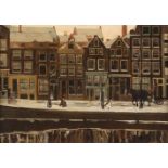 GEORG HENDRIK BREITNER (UMKREIS)1857 Rotterdam - 1923 AmsterdamAmsterdamer Lauriergracht zur