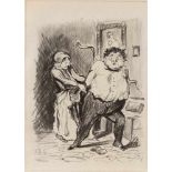 DEUTSCHER ZEICHNERTätig 1. Hälfte 20. Jh.Einhundertdreißig Zeichnungen nach Daumier 130