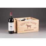 CHEVAL NOIR GRAND VIN 1992 SAINT-EMILION 6 Flaschen in originaler Holzkiste, 0,75l; 1 Flasche (