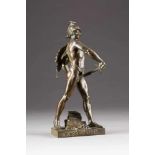 EMILE-LOUIS PICAULT1833 Paris - 1915 ebenda'Honor. Patria' Bronze, braun patiniert. H. 31 cm. Auf