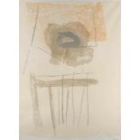 ROBERT MOTHERWELL1915 Aberdeen/USA - 1991 ProvincetownCHAIR (1972) Farblithografie auf Velin. DM