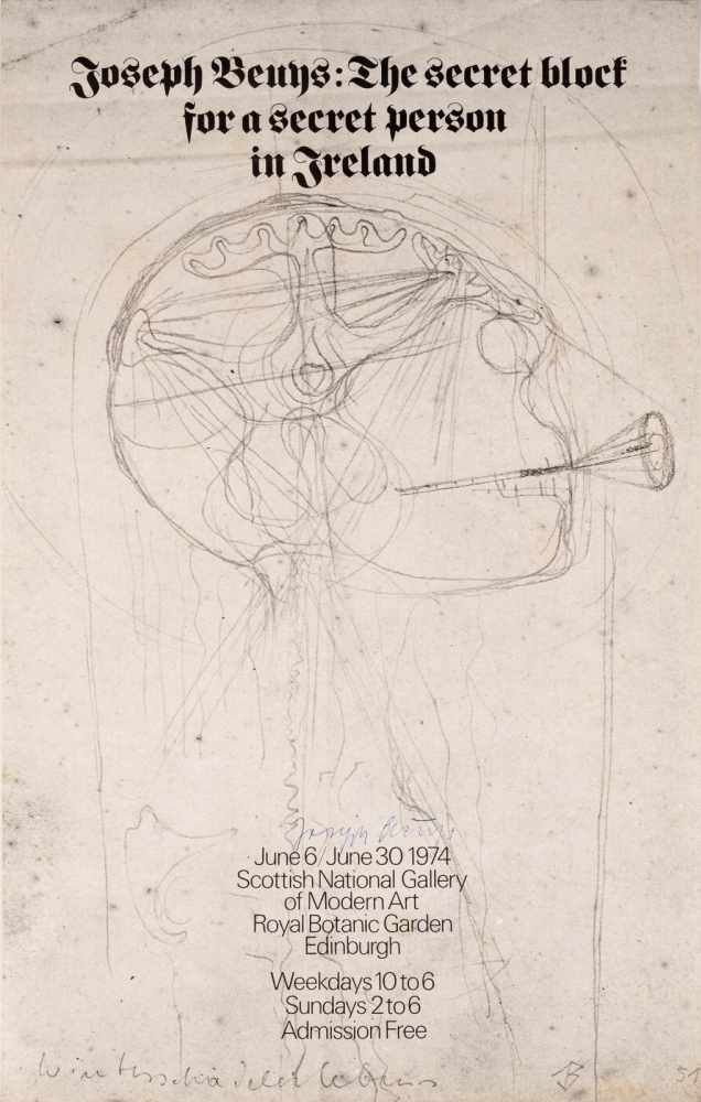 JOSEPH BEUYS1921 Krefeld - 1986 Düsseldorf'THE SECRET BLOCK FOR A SECRET PERSON IN IRELAND'