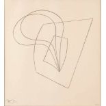 HANS ARP1886 Straßburg - 1966 BaselOHNE TITEL Lithografie auf festem Papier. SM 31,5 x 29 cm (R.