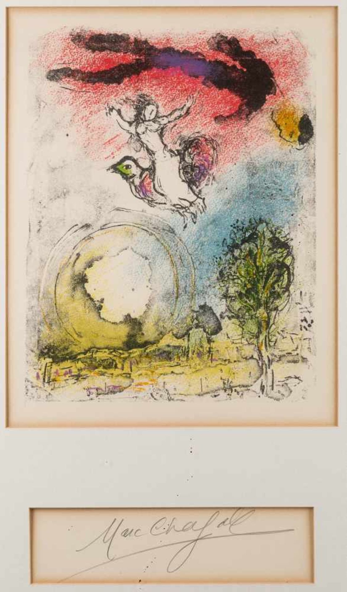 MARC CHAGALL1887 Witebsk - 1985 Paul de VenceMAPPENWERK 'LA POÉSIE' Farblithografie auf Arches (