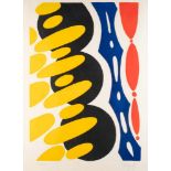 ERNST WILHELM NAY1902 Berlin - 1968 Köln'RHYTHMEN UND KADENZEN' (1967) Farblithografie auf festem