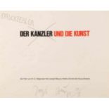 JOSEPH BEUYS1921 Krefeld - 1986 Düsseldorf'DER KANZLER UND DIE KUNST' Farbdruck, Prägedruck und