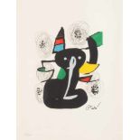 JOAN MIRÓ1893 Montroig - 1983 Calamajor (Mallorca)MELODIE ACIDE NO. 3 Farblithografie auf Velin.