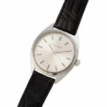 ARMBANDUHR 'INTERNATIONAL WATCH & CO. - IWC' Schweiz, 20. Jh. Stahl. D. Gehäuse 3,5 cm. Rundes