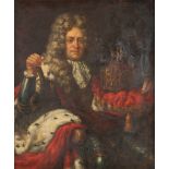 UNBEKANNTER PORTRAITISTTätig im 19. Jh.AMTSSTUBENPORTRAIT DES KAISERS KARL VI. (1685-1740) Öl auf