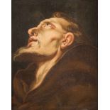 ANTHONIUS VAN DYCK (WERKSTATT/SCHULE(?))1599 Antwerpen - 1641 LondonHEILIGER FRANZ VON ASSISI Öl auf