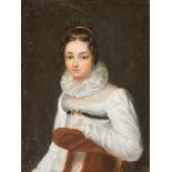 MORITZ MICHAEL DAFFINGER (UMKREIS)1790 Wien - 1849 ebendaDamenportrait, wohl Maria Theresia
