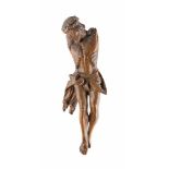CORPUS CHRISTI Flandern, 16. Jh. Eiche, vollplastisch geschnitzt, dunkel gebeizt, mit Resten der