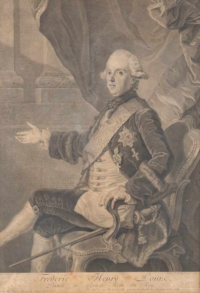 GEORG FRIEDRICH SCHMIDT1712 Schönerlinde bei Berlin - 1775 BerlinPRINZ FRIEDRICH HEINRICH LUDWIG VON