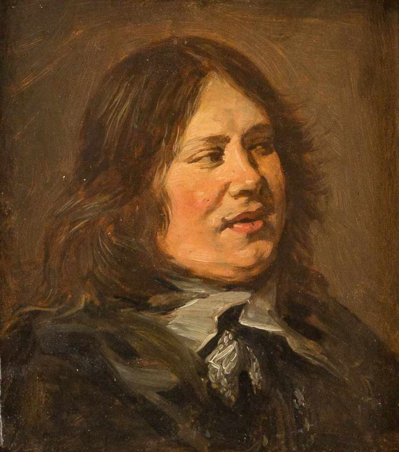 FRANS HALS (WERKSTATT?)1582/83 Antwerpen - 1666 HaarlemPORTRAITSTUDIE DES STEPHANUS GERAERDTS Öl auf