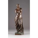 UNBEKANNTER BILDPLASTIKERTätig um 1900Grosse Figur der Venus von Milo (nach antikem Original)