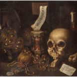 PIETER VAN DER WILLIGEN (ATTR.)1635 Halsteren (Bergen op Zoom) - 1694 Antwerpen'VANITAS, VANITATEM