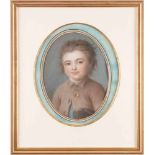 JEANNE-PHILIBERTE LEDOUX (ATTR.)1767 Paris - 1840 BellevillePORTRAIT EINES JUNGEN Pastell auf Papier