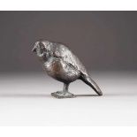 MONOGRAMMIST 'MO'Tätig im 20. Jh.Vogel Bronze, braun patiniert. H. 11 cm. Auf der Plinthe