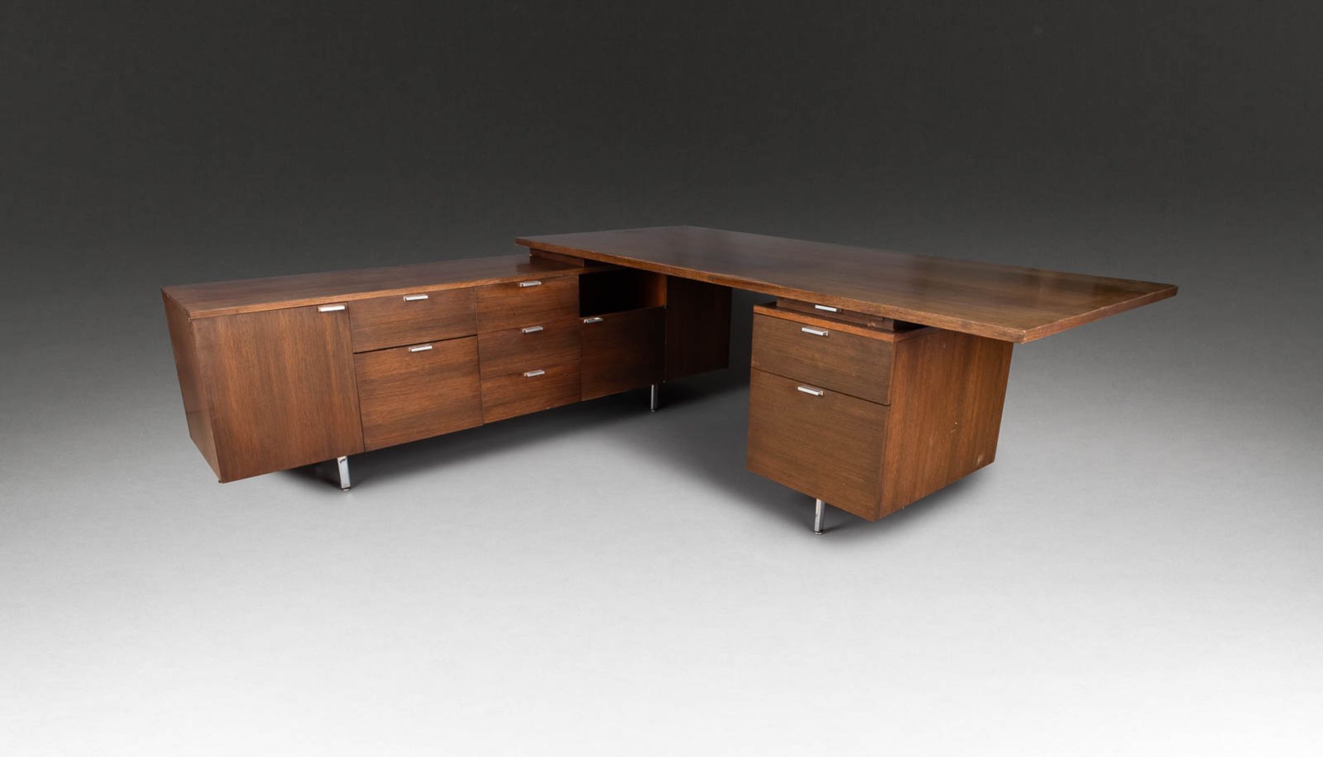 GEORGE NELSON1908 Hartford, Connecticut - 1986 New York City 'EXECUTIVE OFFICE DESK' USA, for Herman