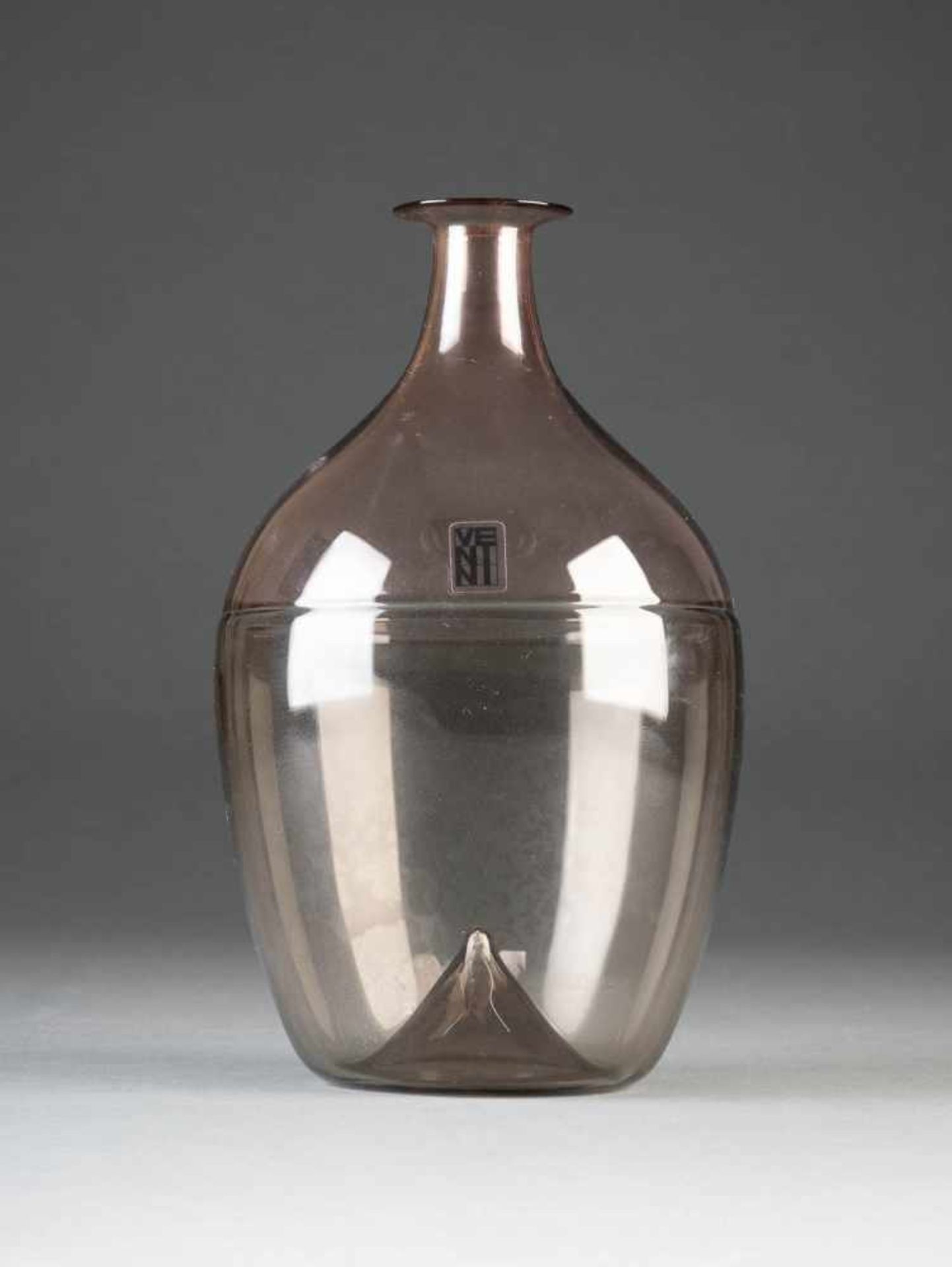 TAPIO WIRKKALA1915 Hanko - 1985 Helsinki VASE 'BOLLE' (DESIGN 1966) Italy, Venini & C., made at