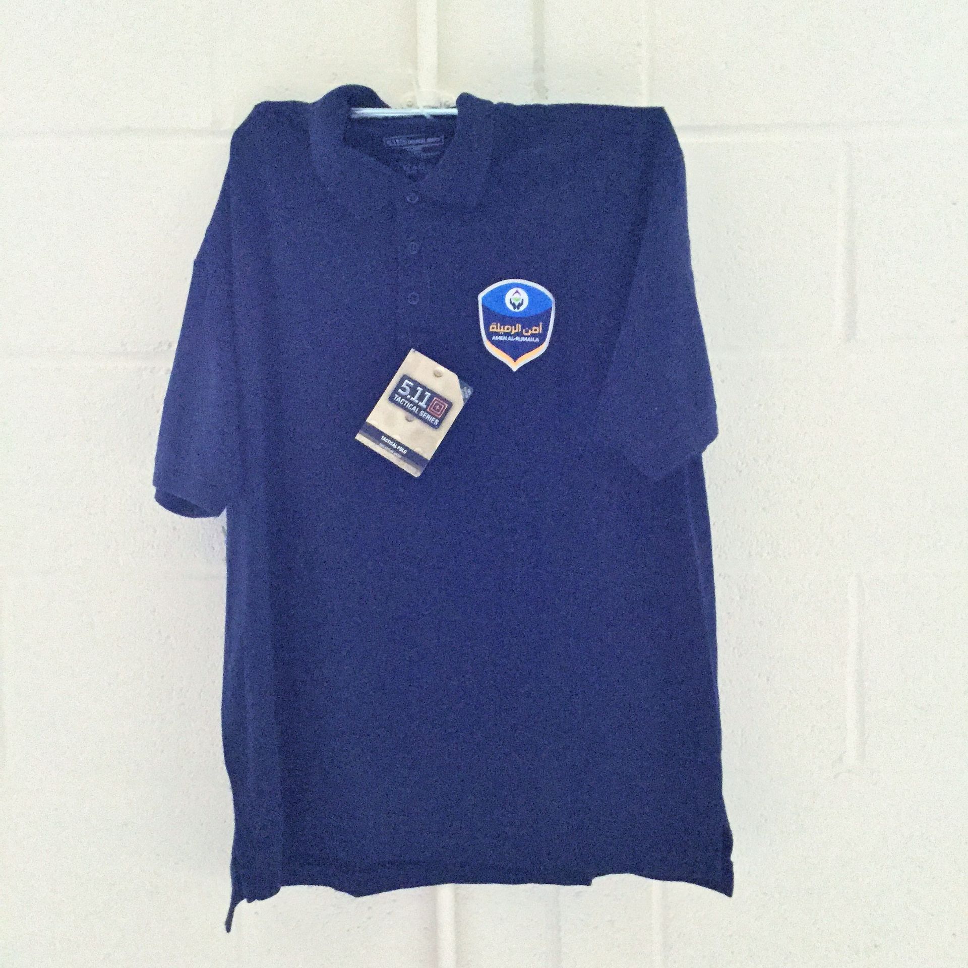 5 boxes Navy blue branded polo shirts. 28xXL 26xXXL 23xXL 30xS, 28 various sizes, 6 Hally Hansen