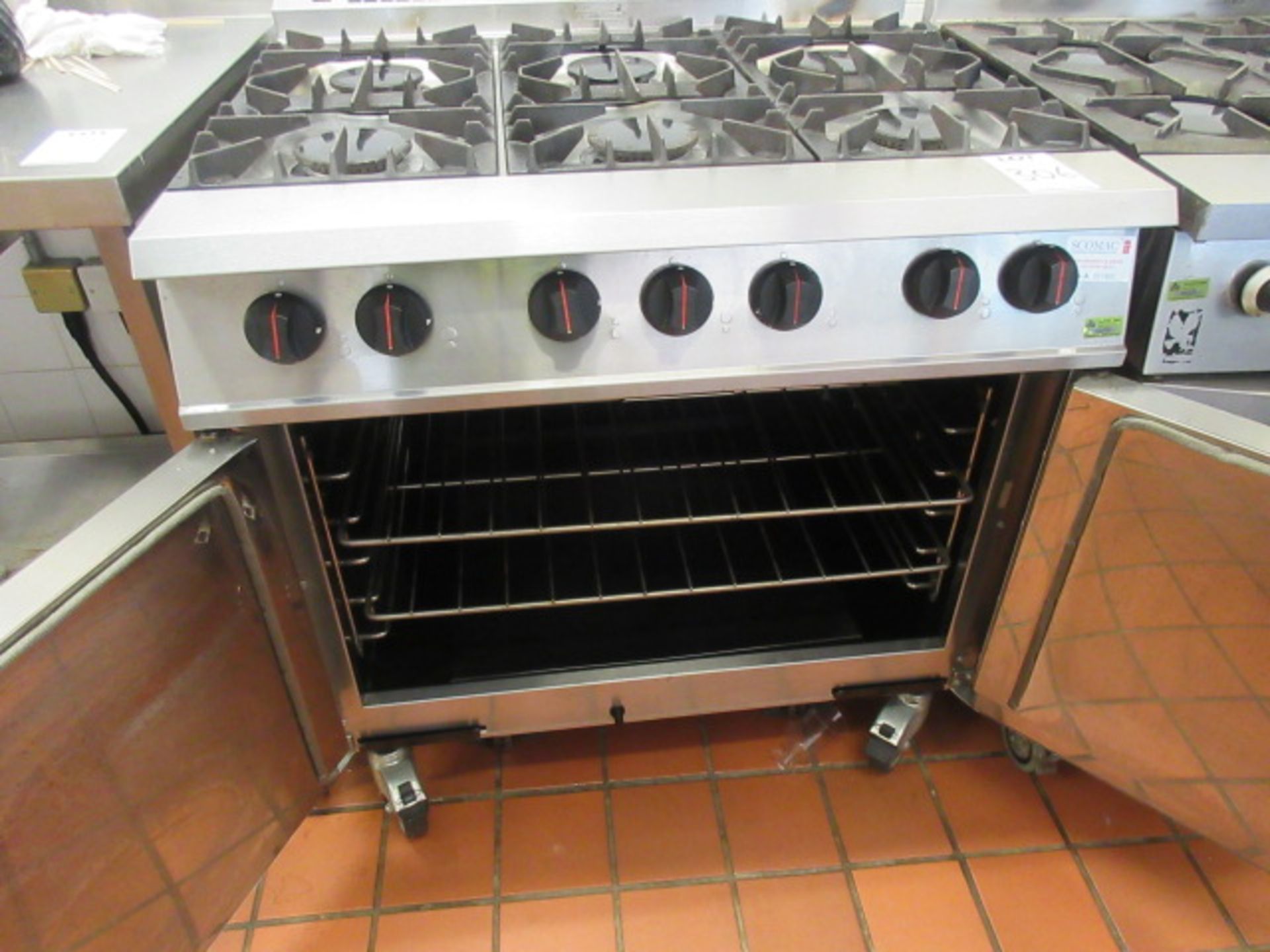 FALCON SIX RING GAS HOB & OVEN - Image 2 of 3