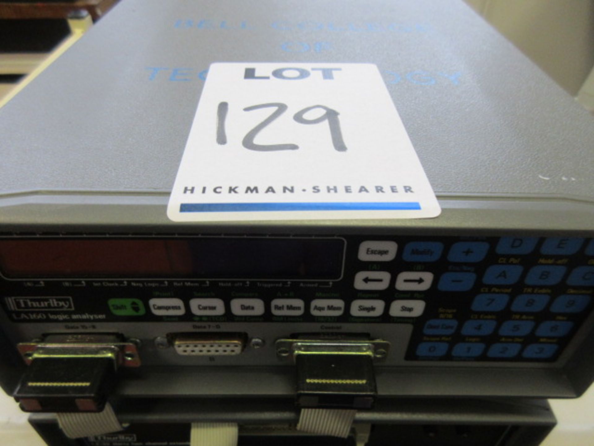 THURLBY LA160 LOGIC ANALYSER WITH LE32 THIRTY TWO CHANNEL EXTENDER MODULE - Bild 2 aus 2