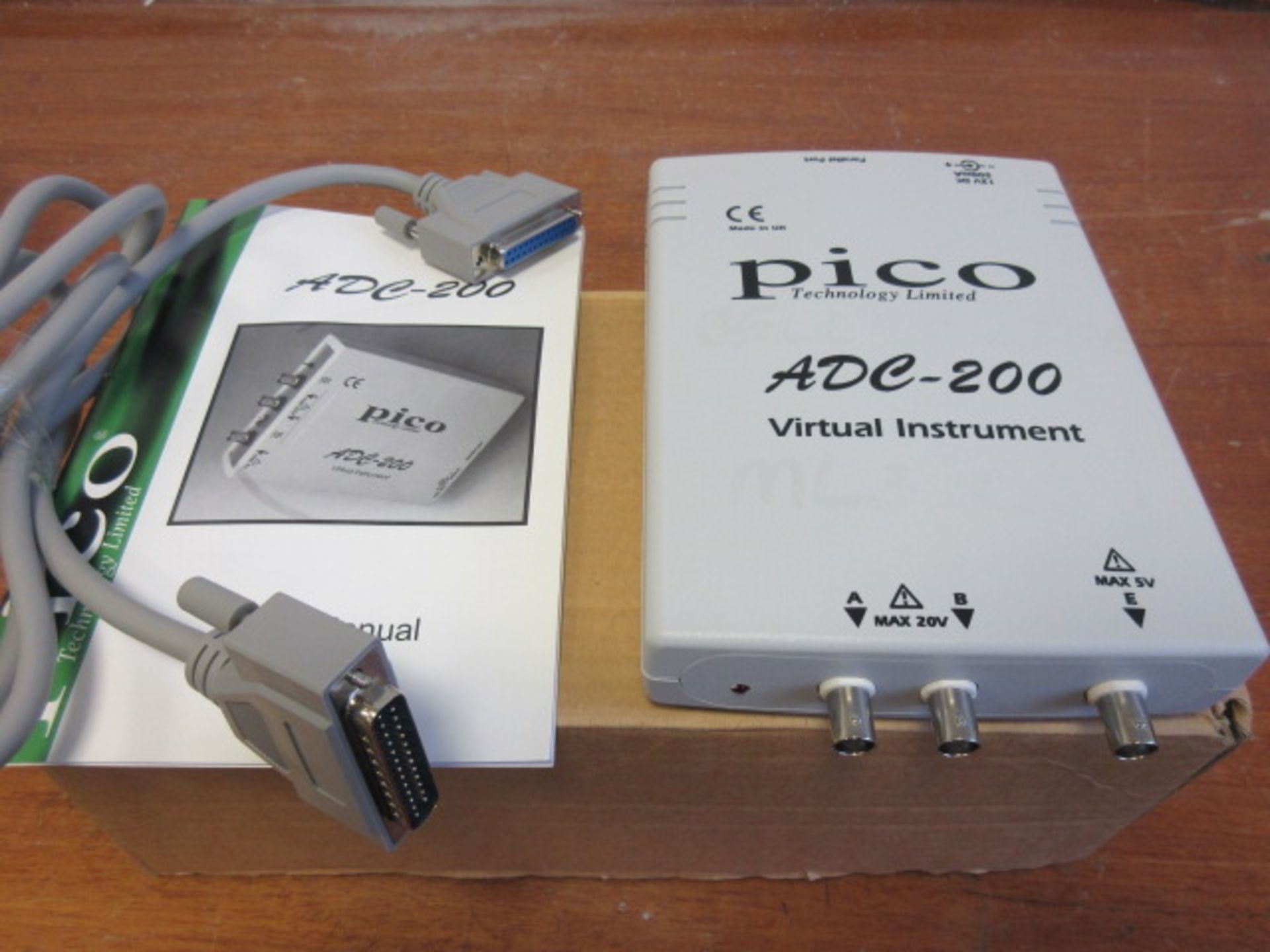 PICO TECHNOLOGY LTD ADC-200 VIRTUAL INSTRUMENT