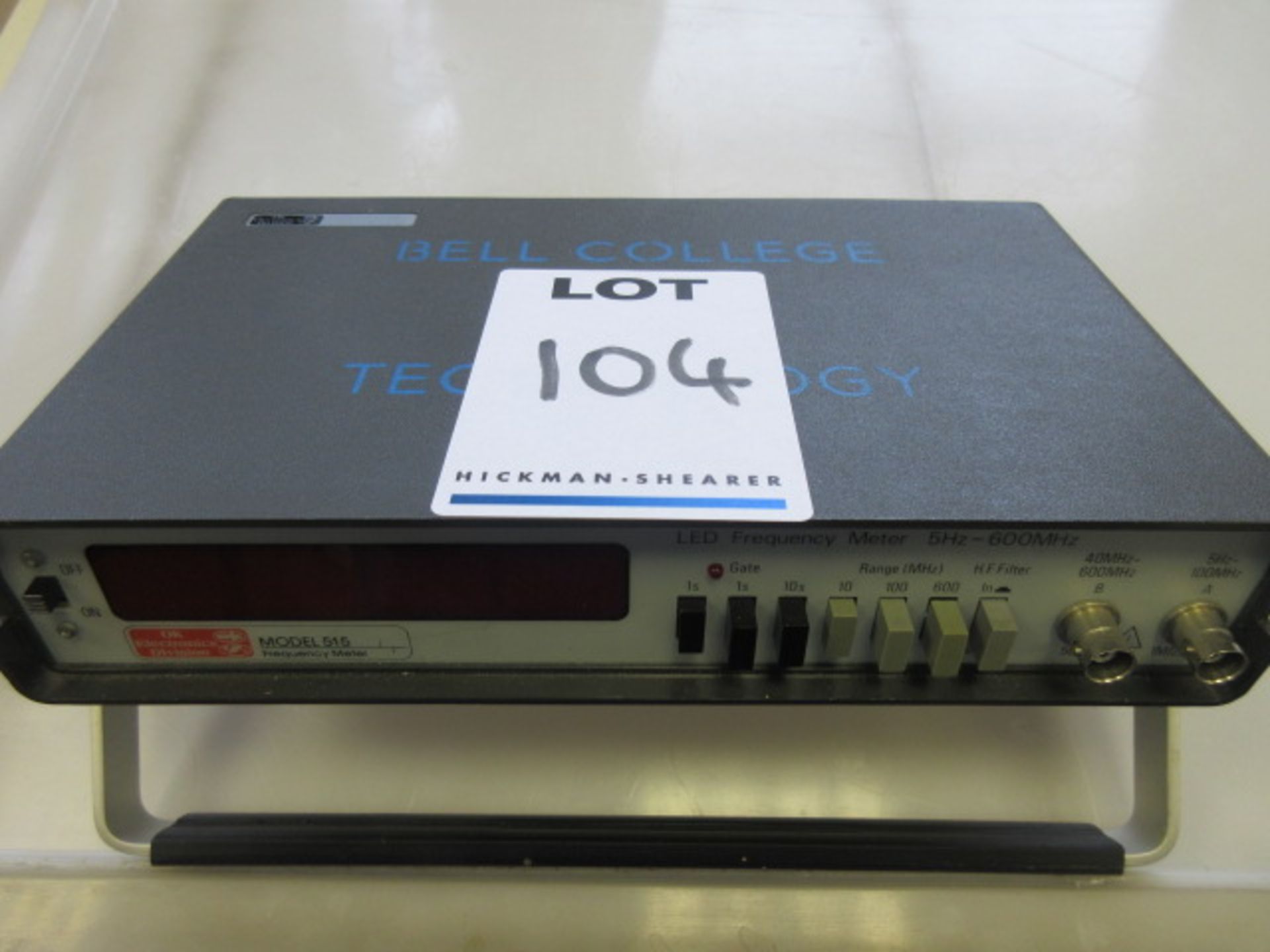 OK ELECTRONICS DIVISION MODEL 515 LED FREQUENCY METER 5Hz- 600 MHz - Bild 2 aus 2