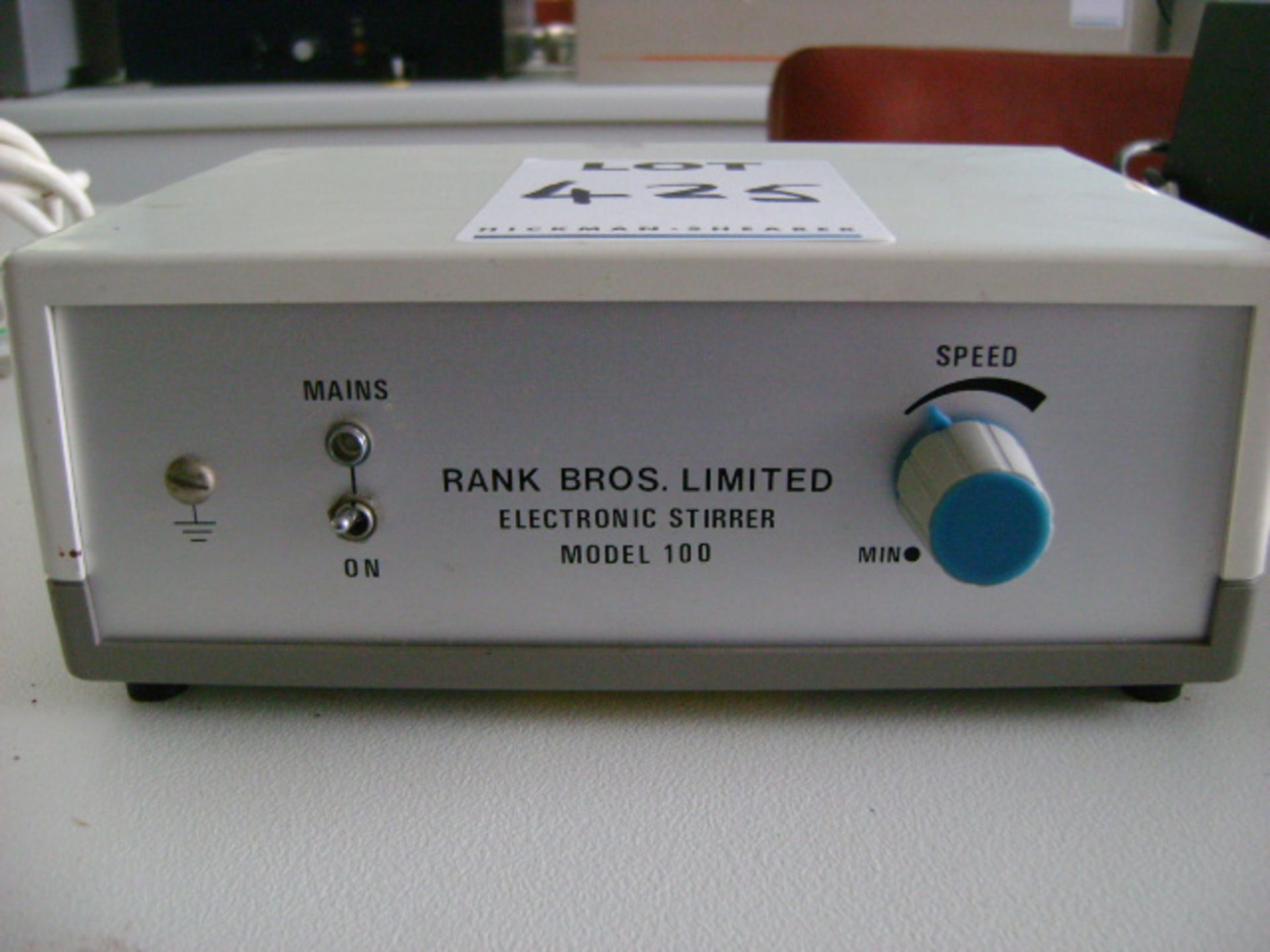 RANK BROS LTD ELECTRONIC STIRRER MODEL 100 240V