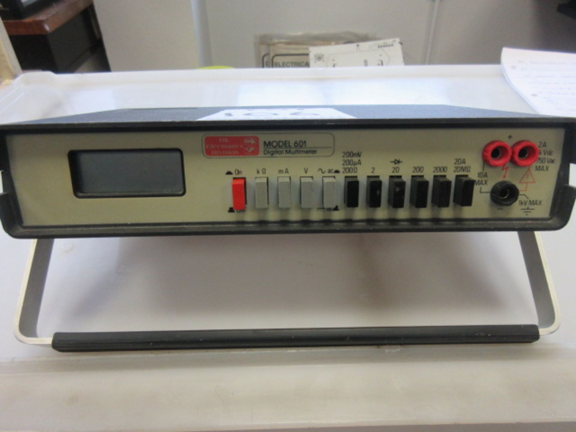 OK ELECTRONICS DIVISION MODEL 601 DIGITAL MULTIMETER