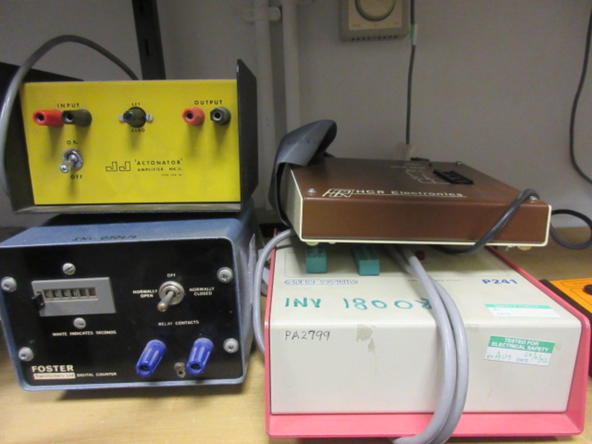 FOUR ASSORTED TEST UNITS