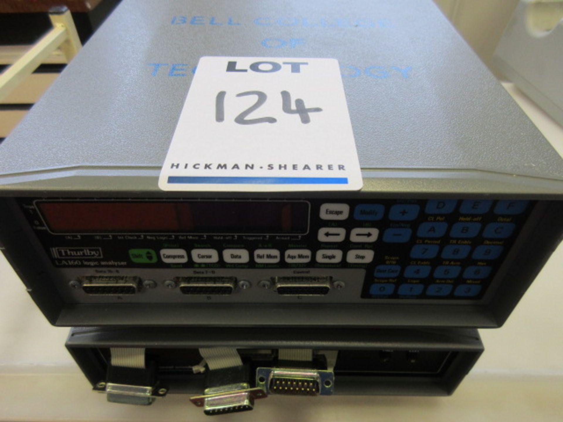 THURLBY LA160 LOGIC ANALYSER WITH LE32 THIRTY TWO CHANNEL EXTENDER MODULE - Bild 2 aus 2