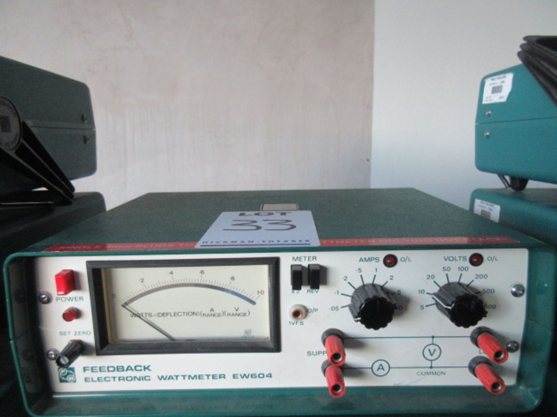 FEEDBACK ELECTRONIC WATTMETER EW 604