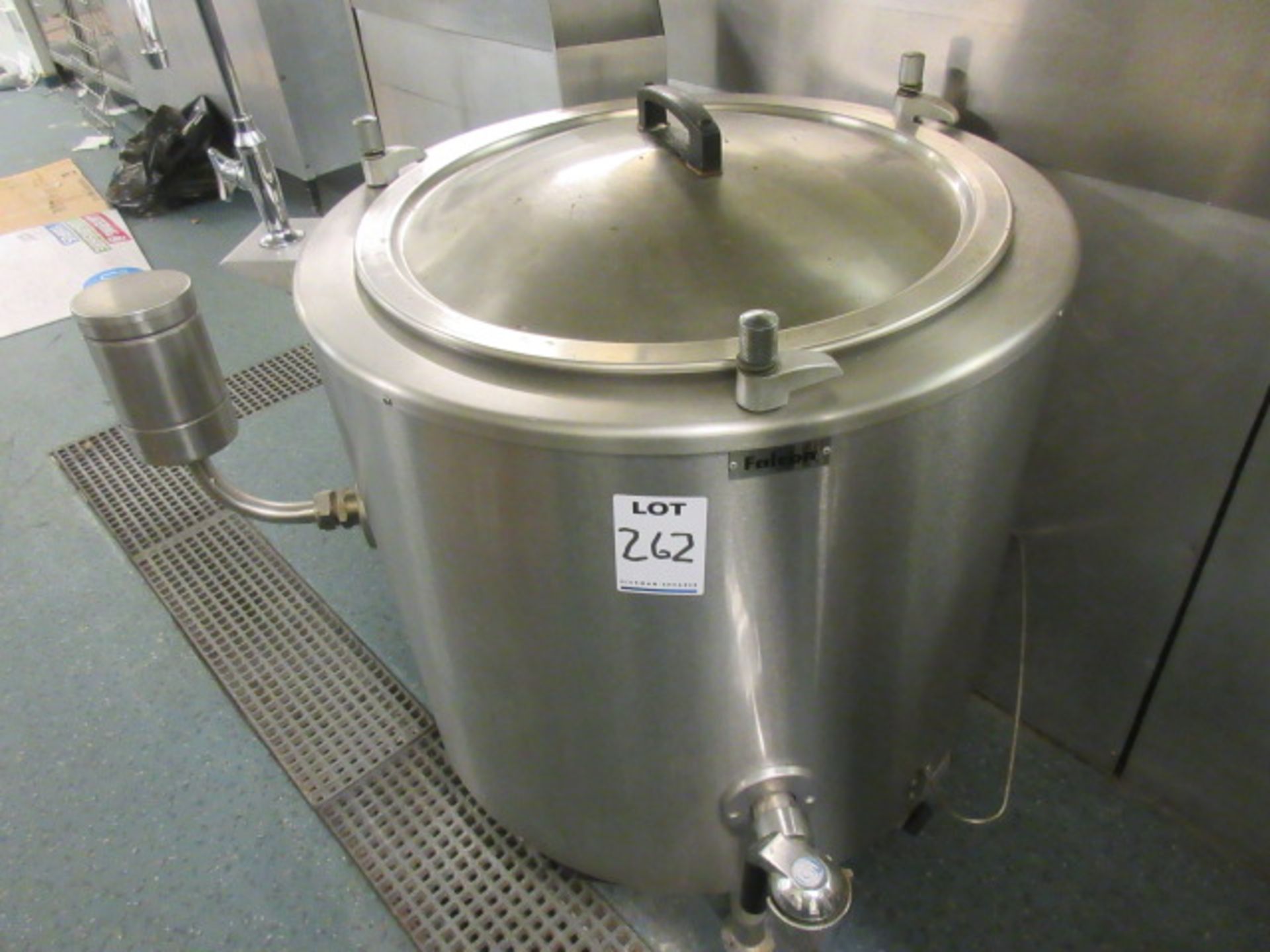 FALCON G3078 90L JACKETED PRESSURE GAS HEATED COOKING VAT. SN F301880 - Image 2 of 3