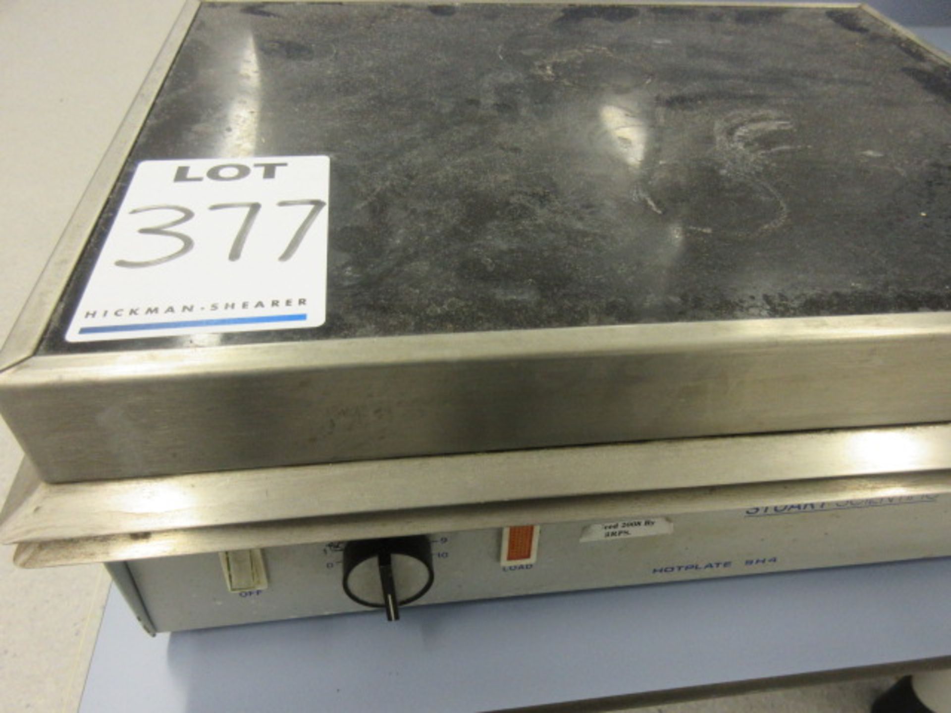 STUART SCIENTIFIC HOT PLATE 400mm X 300mm 240V - Image 2 of 2