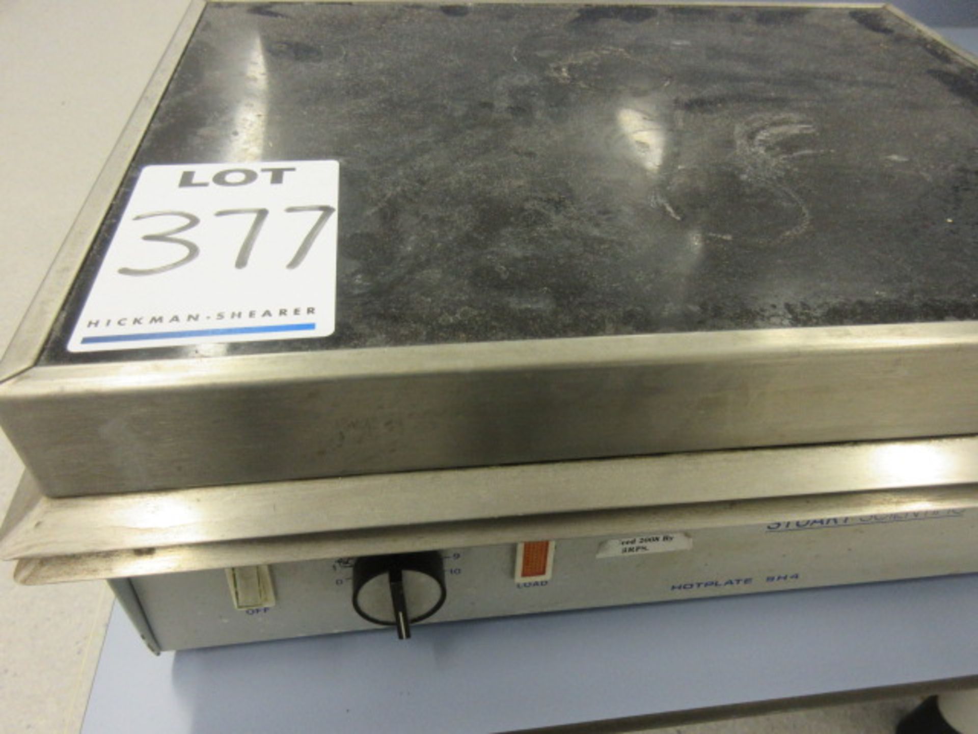 STUART SCIENTIFIC HOT PLATE 400mm X 300mm 240V - Bild 2 aus 2