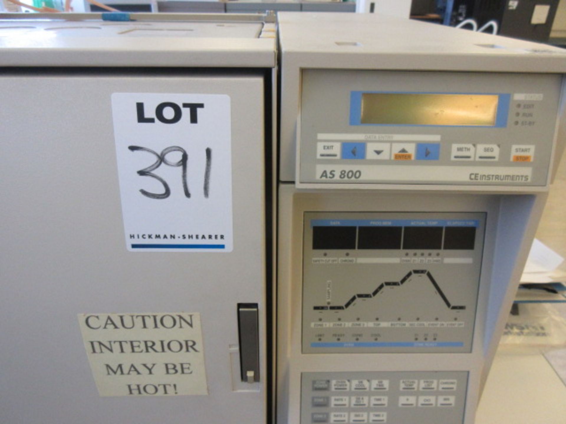 FISON INSTRUMENTS MD 800 MASS LAB LIQUID SAMPLER WITH GC 8000 SERIES OVEN - Image 3 of 3