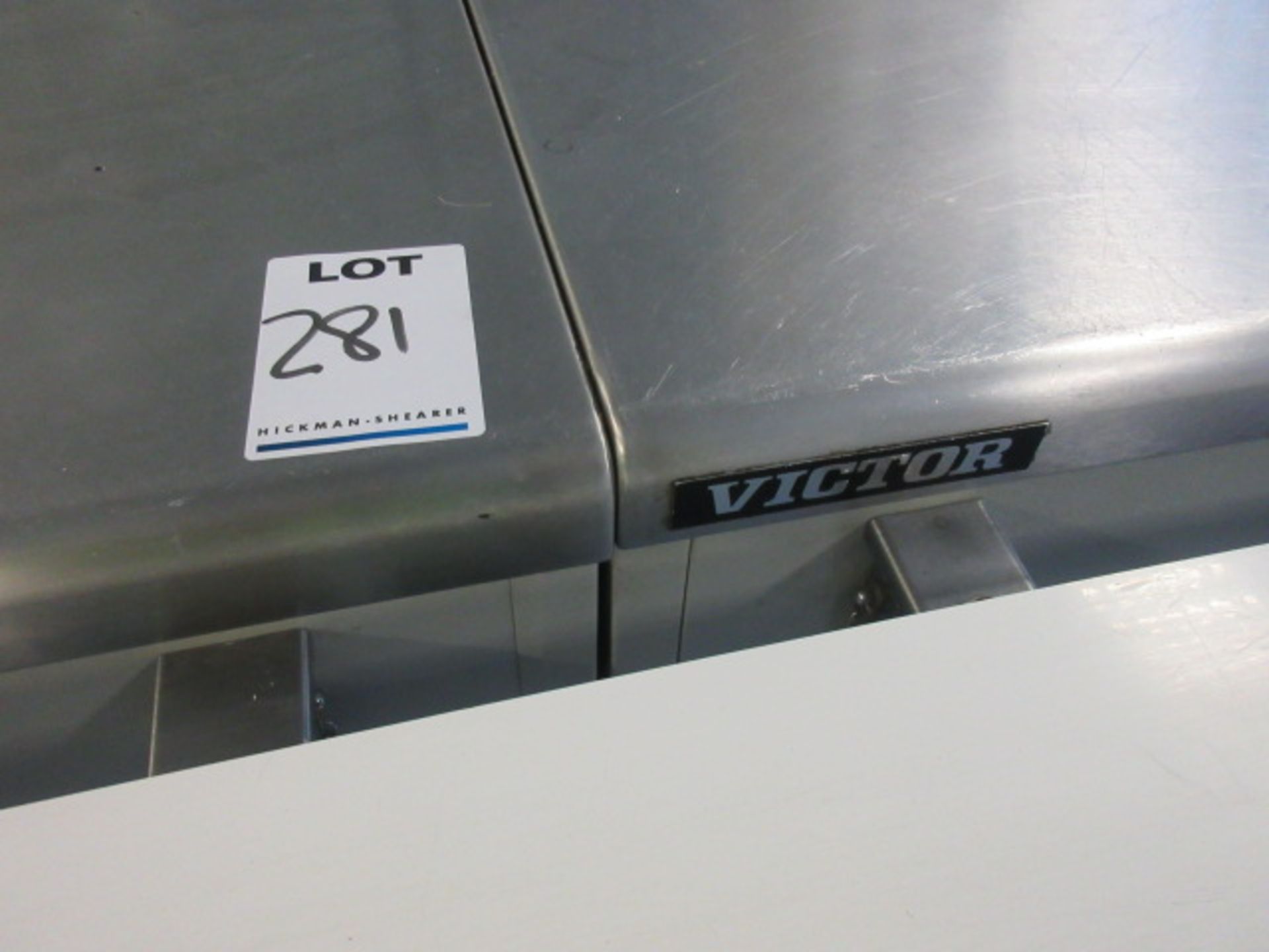 VICTOR 4 UNIT SERVING COUNTER WITH TRAY SHELF - Bild 3 aus 3