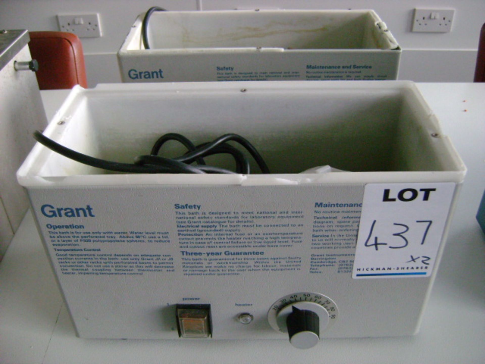 GRANT HOT WATER BATH 240V