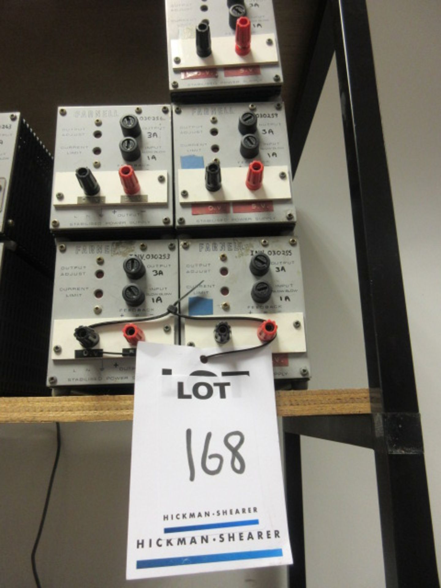 FIVE FARNELL STABILISED POWER SUPPLIES - Image 2 of 2