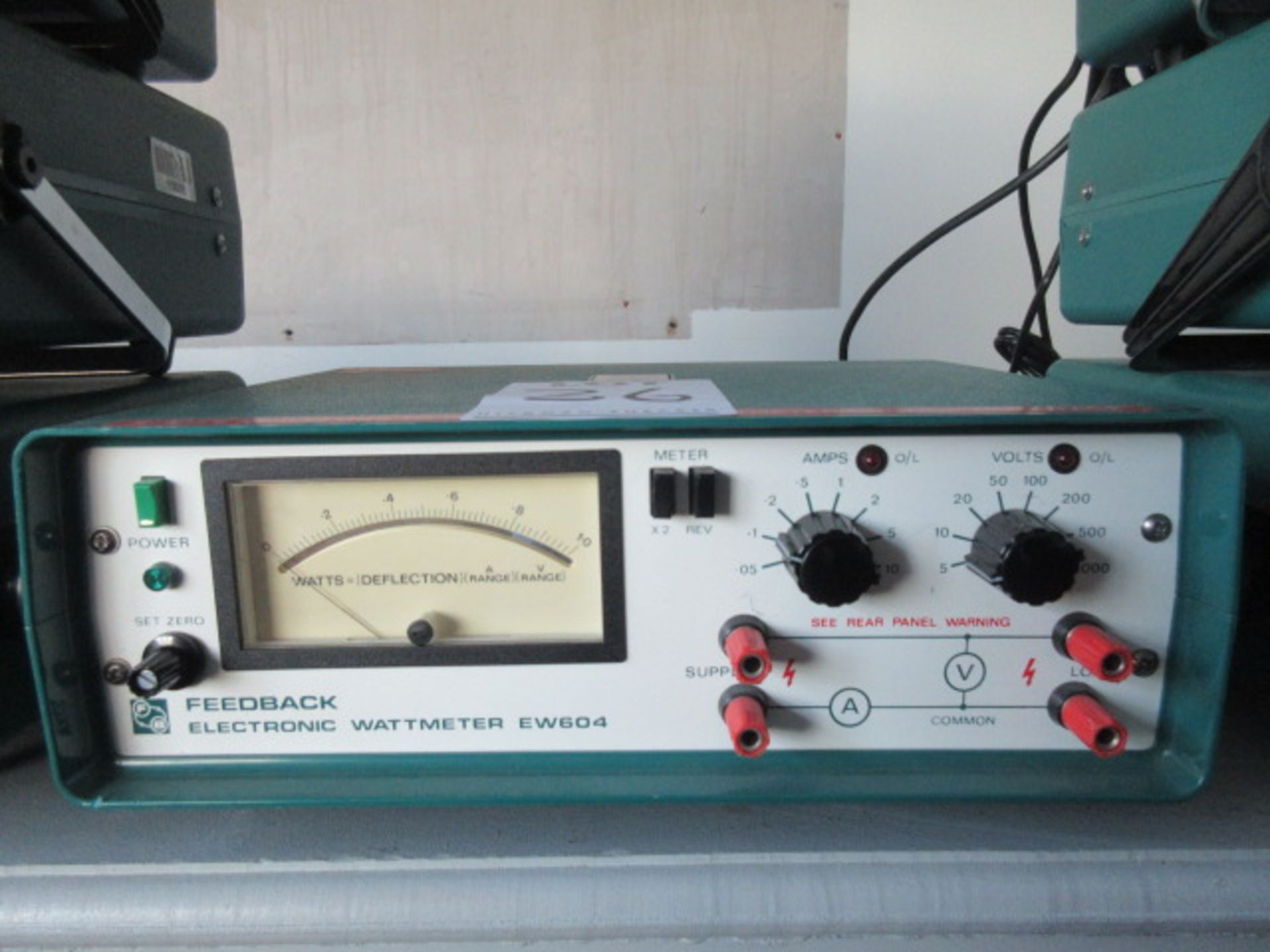 FEEDBACK ELECTRONIC WATTMETER EW 604