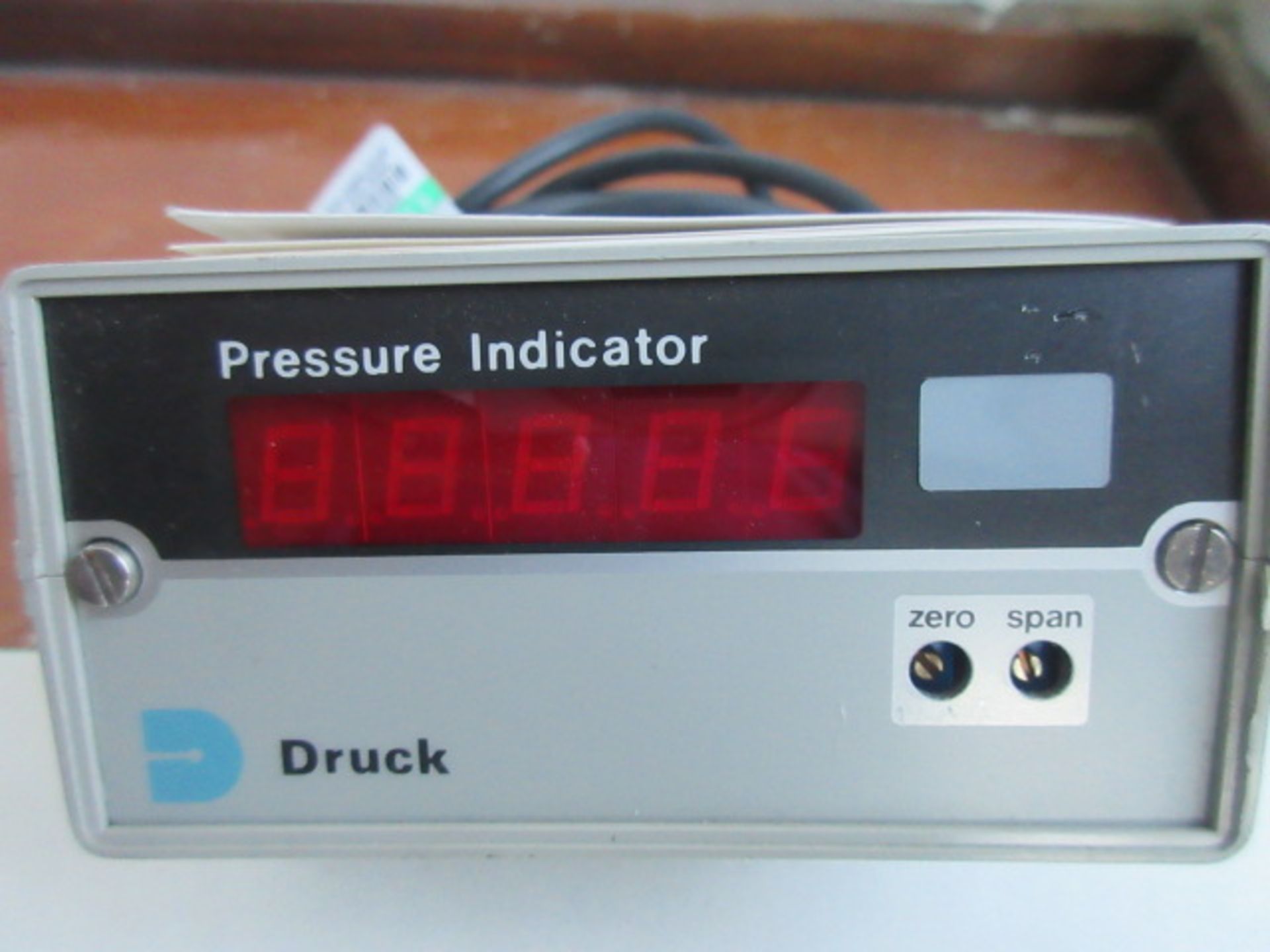 DRUCK DIGITAL PRESSURE INDICATOR STOCK NO 646-763