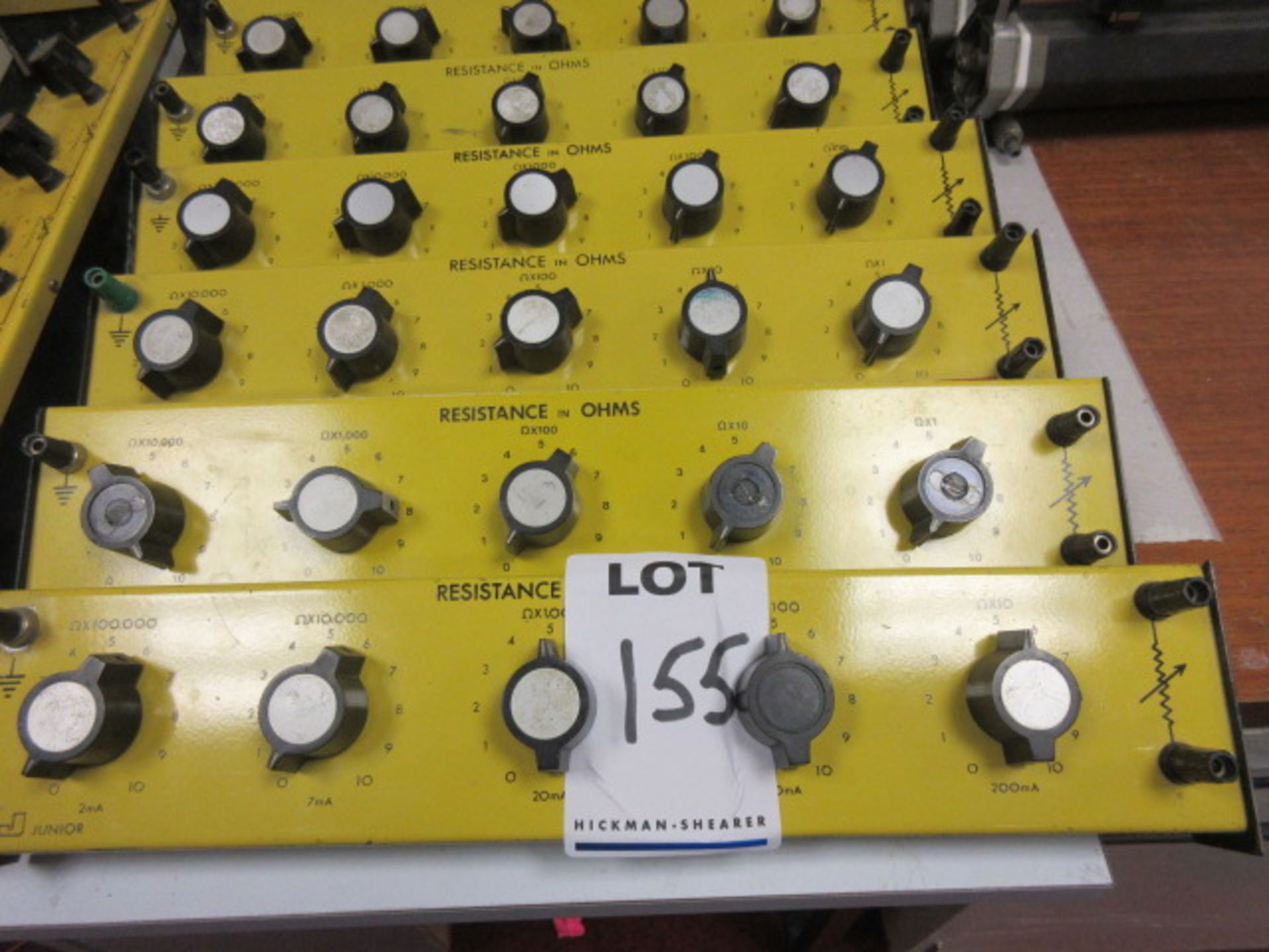 SIX JJ JUNIOR RESISTANCE IN OHMS CONTROLLERS - Image 2 of 2