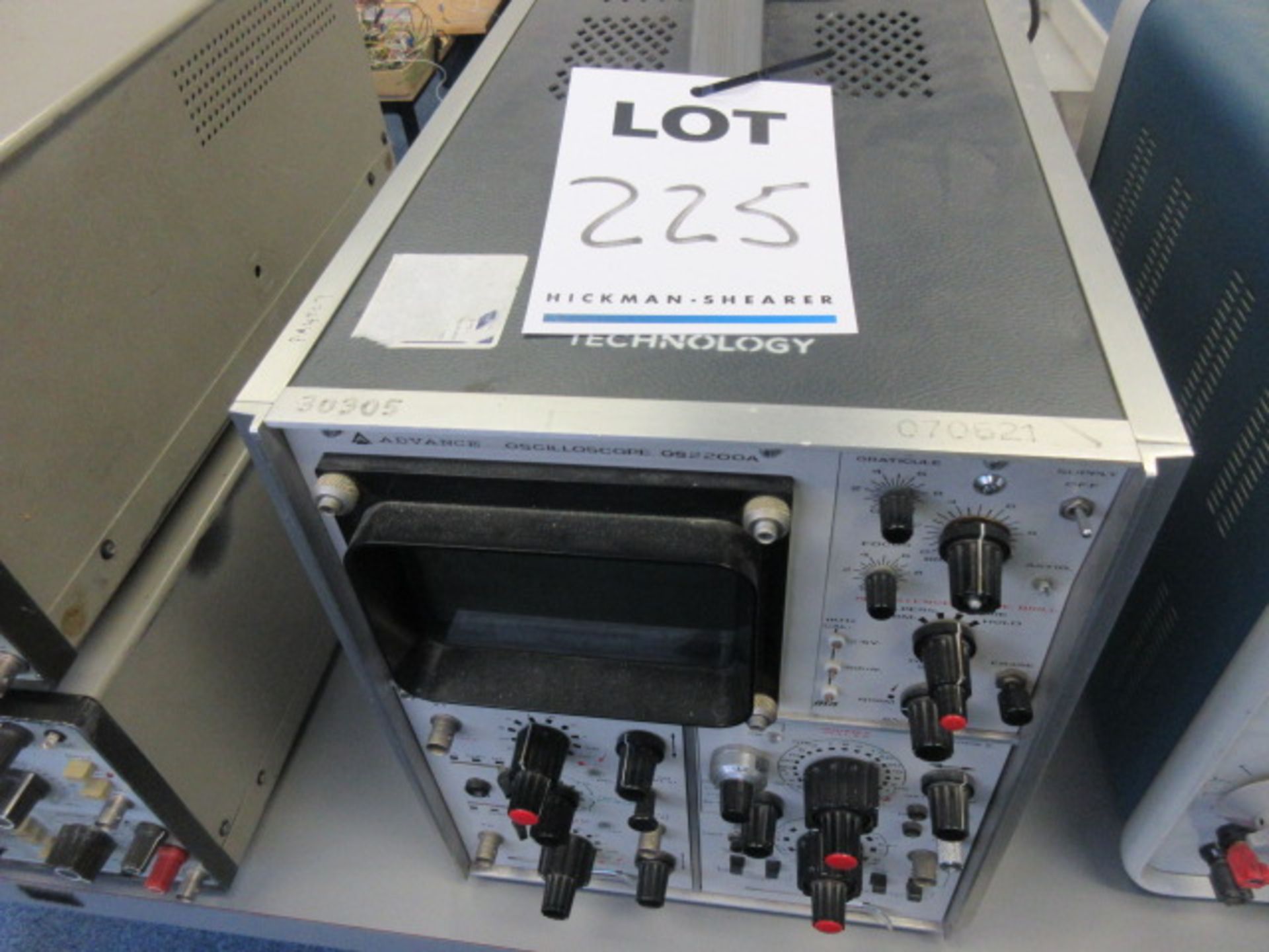 ADVANCE OS220A OSCILLOSCOPE - Bild 2 aus 2