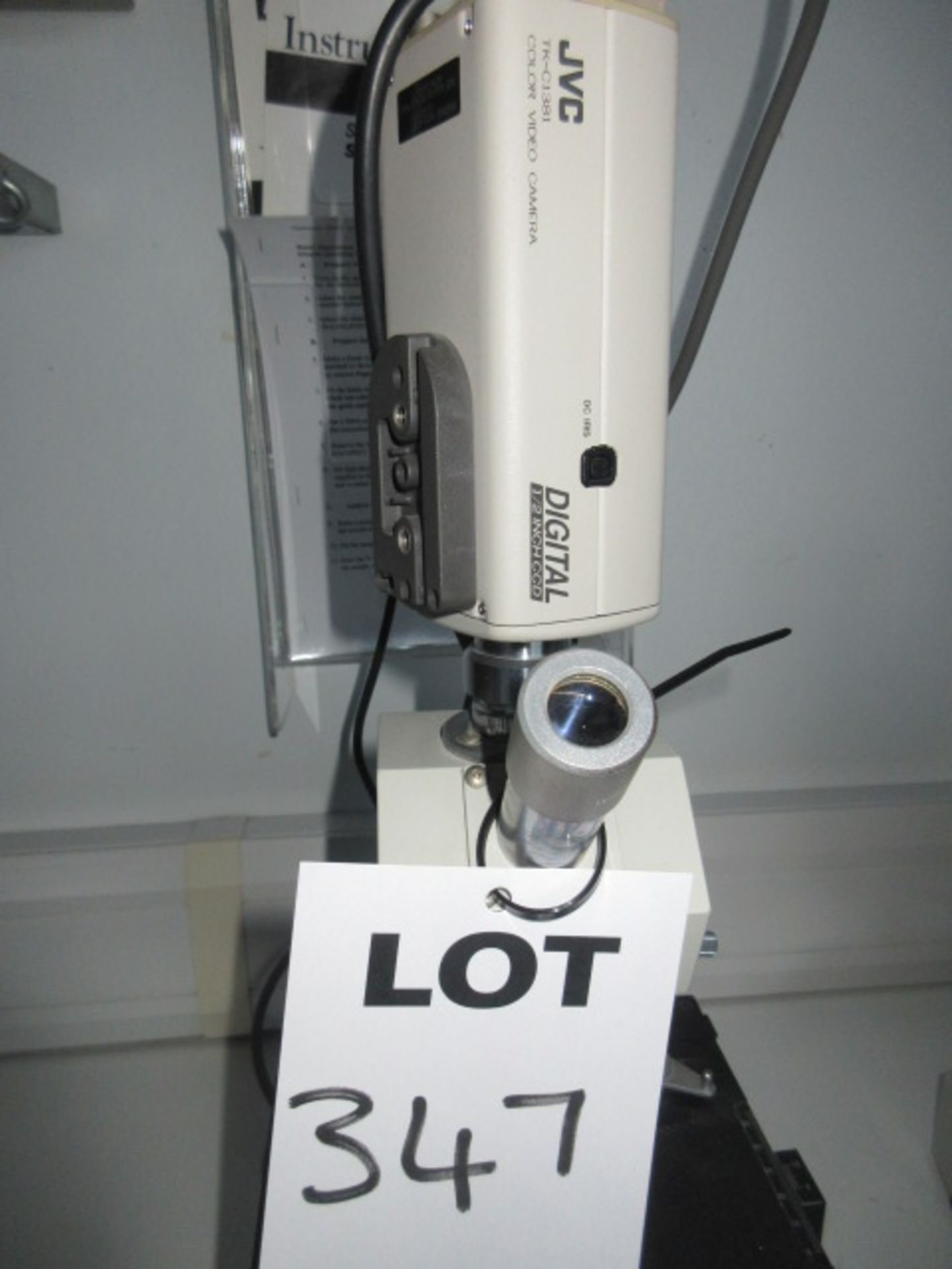 MEIJI ML 2000 BENCH TOP MICROSCOPE, 240V, 50/60 Hz, WITH SVC DIGITAL COLOUR VIDEO CAMERS SN 207644 - Bild 3 aus 3