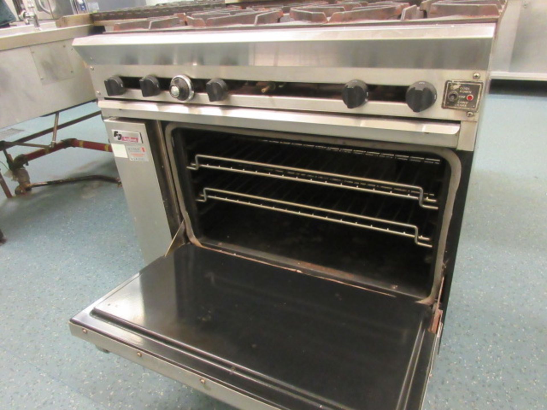 DCS 6 RING GAS HOB & OVEN - Image 2 of 4